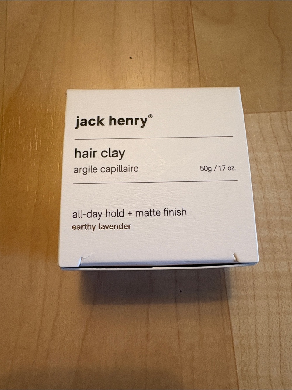 Jack Henry hair clay